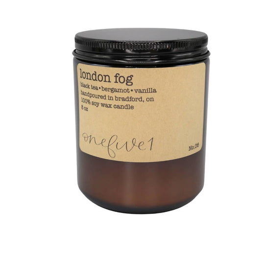 London fog soy wax candle- SIGNATURE LINE