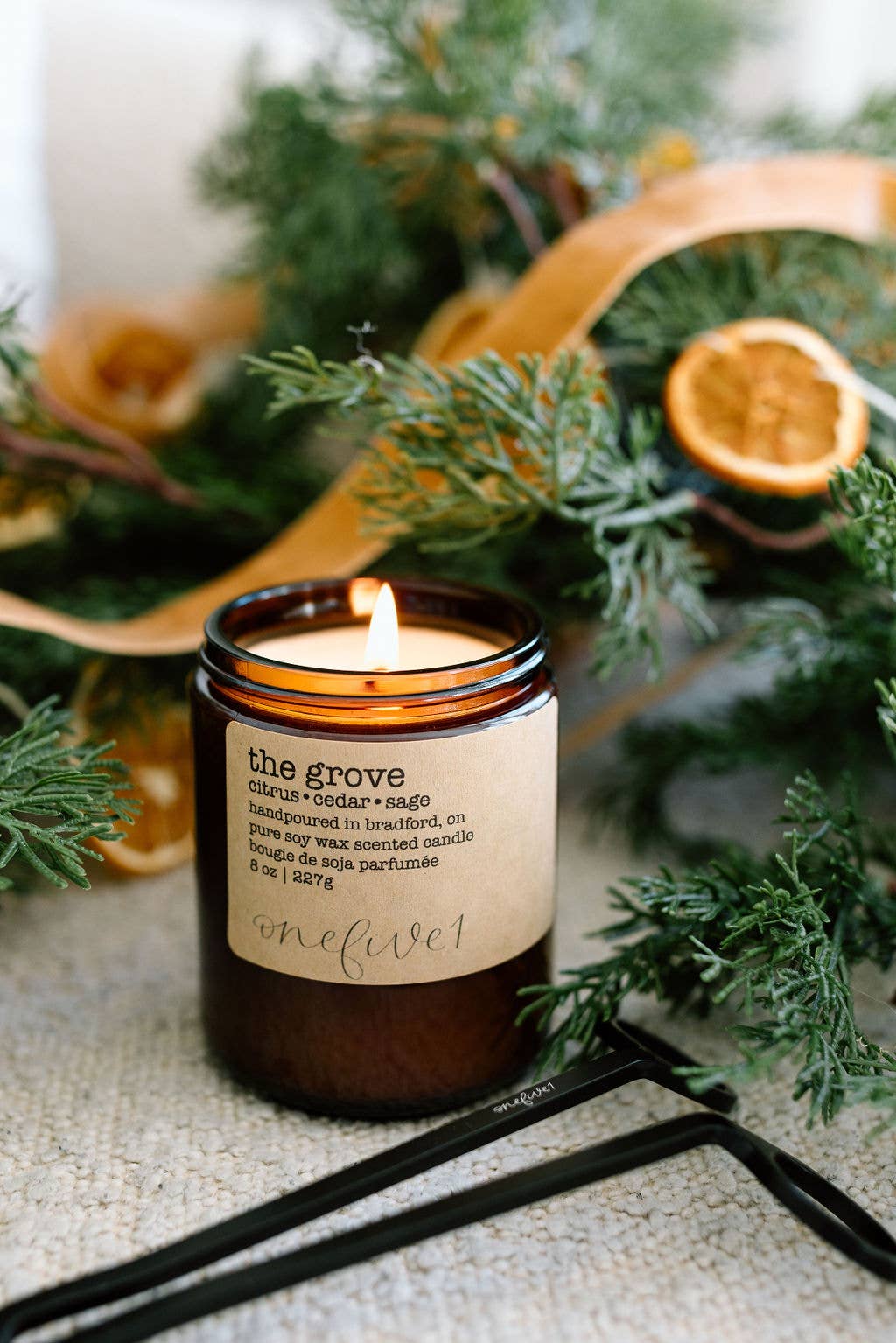 The grove - soy wax candle FRESH CITRUS