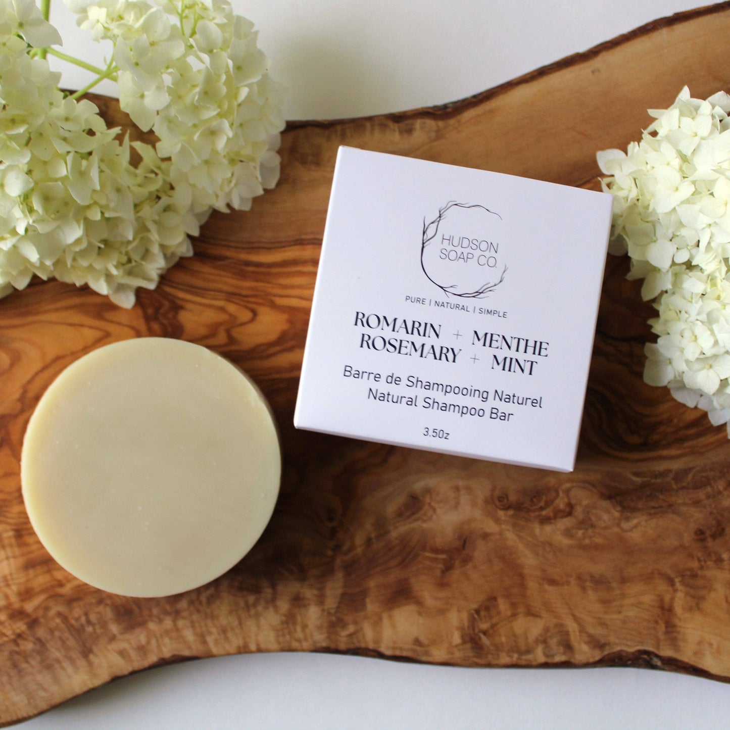 SHAMPOO BAR | natural soap: Orange + Cedar