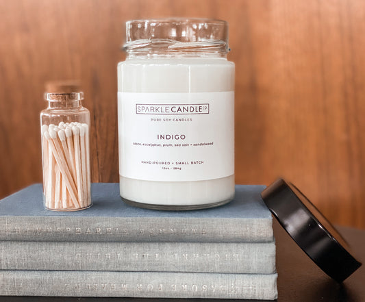 Sparkle Candle Co. Hand Poured Soy Candles 10oz