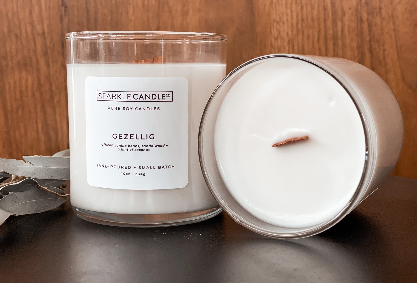 Sparkle Candle Co. Hand Poured Soy Candles 10oz