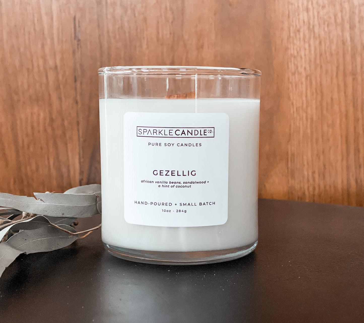 Sparkle Candle Co. Hand Poured Soy Candles 10oz