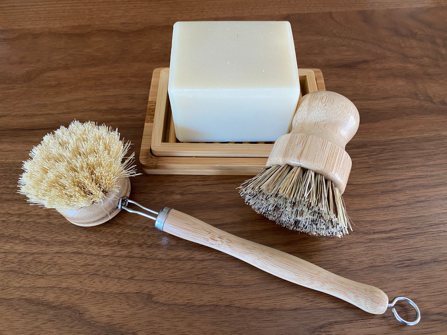 Dual-layer Bamboo Soap Dish