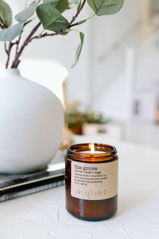 The grove - soy wax candle FRESH CITRUS