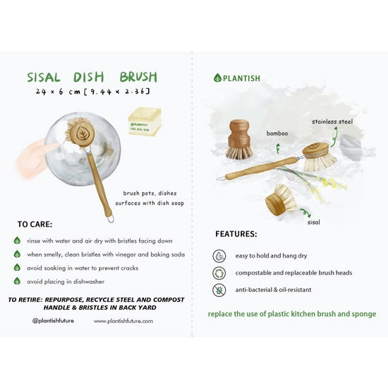 Sisal Dish Brush