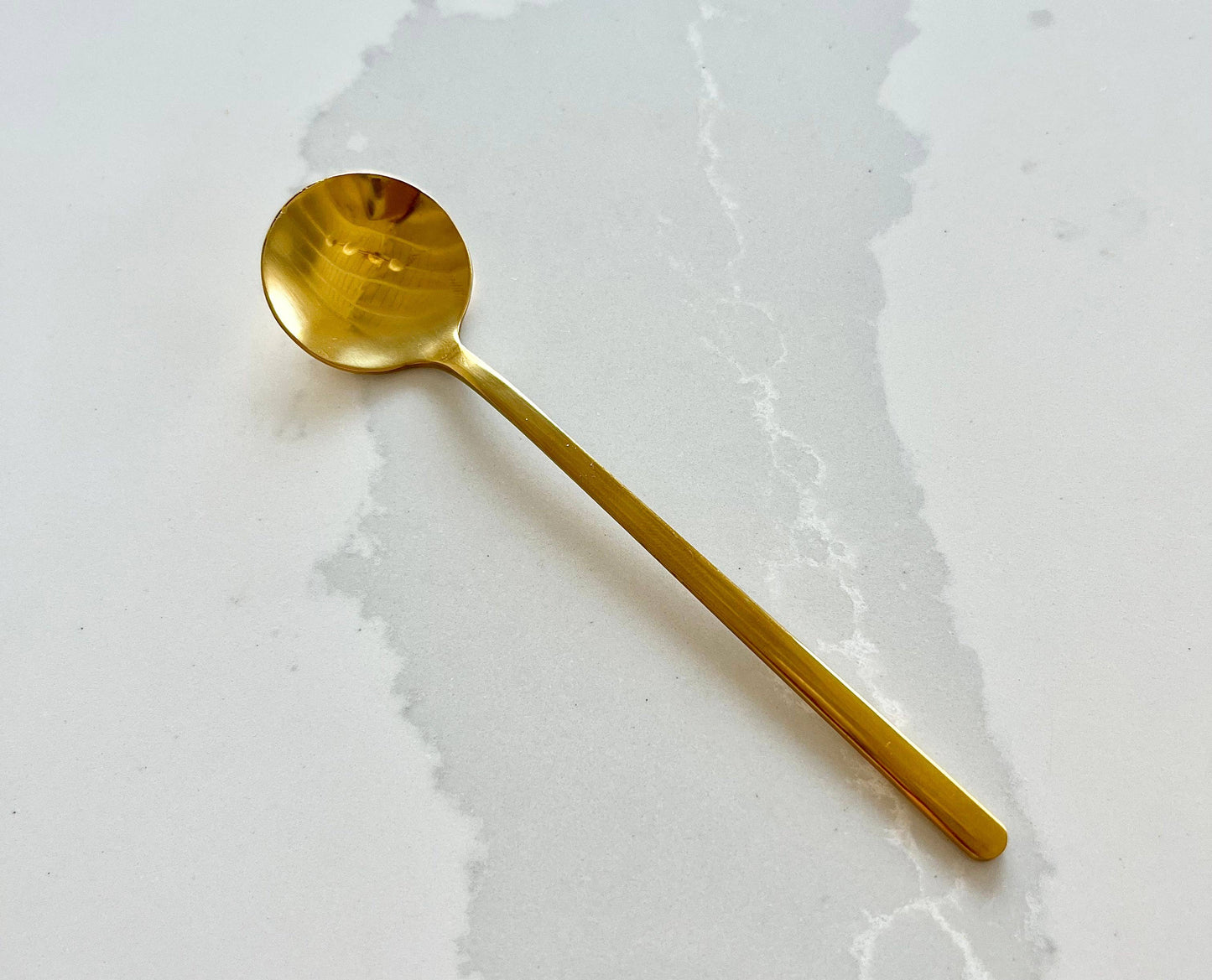 Coffee Spoon: Gold