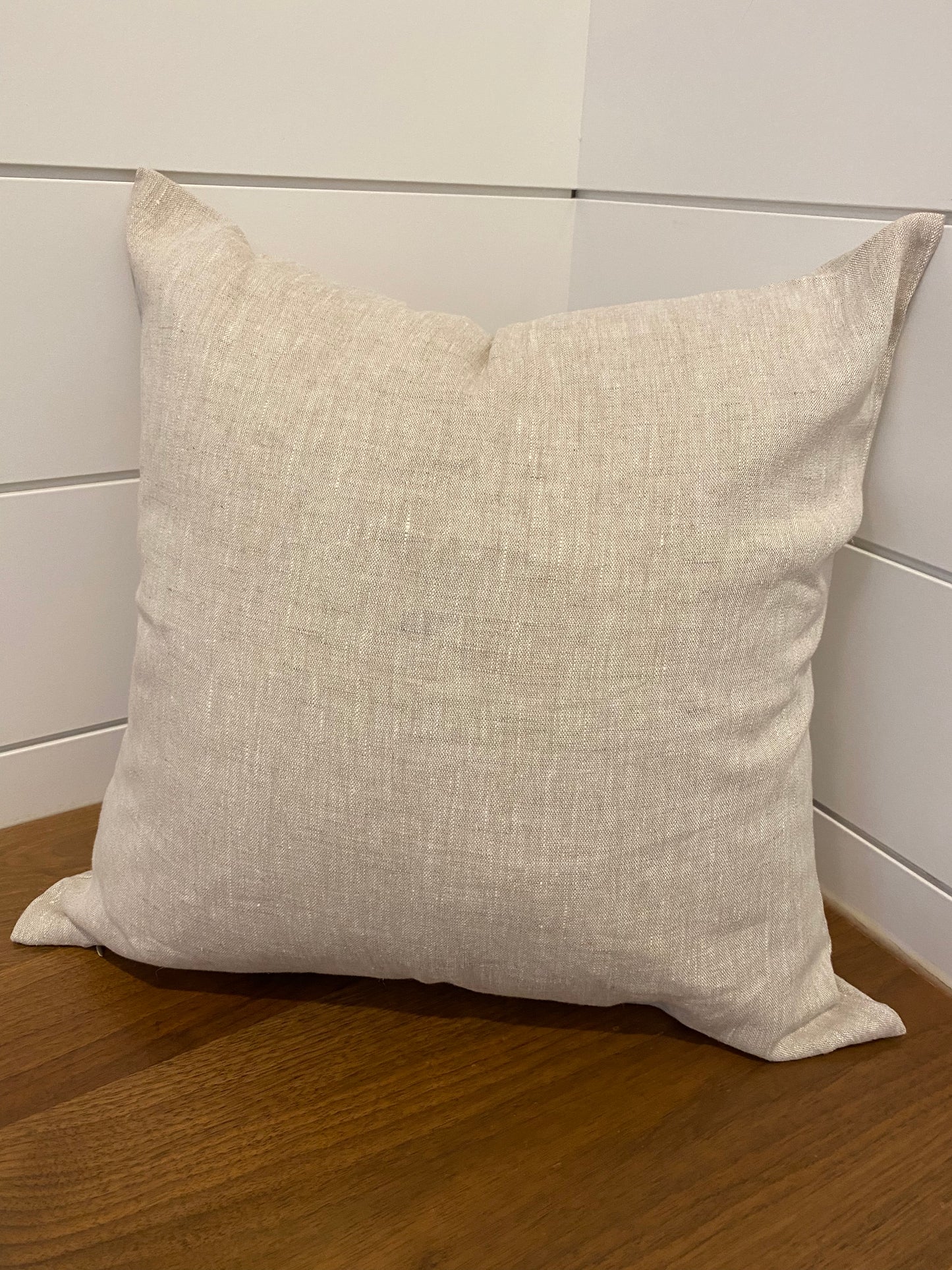 20" x 20" Natural Linen Pillow Covers