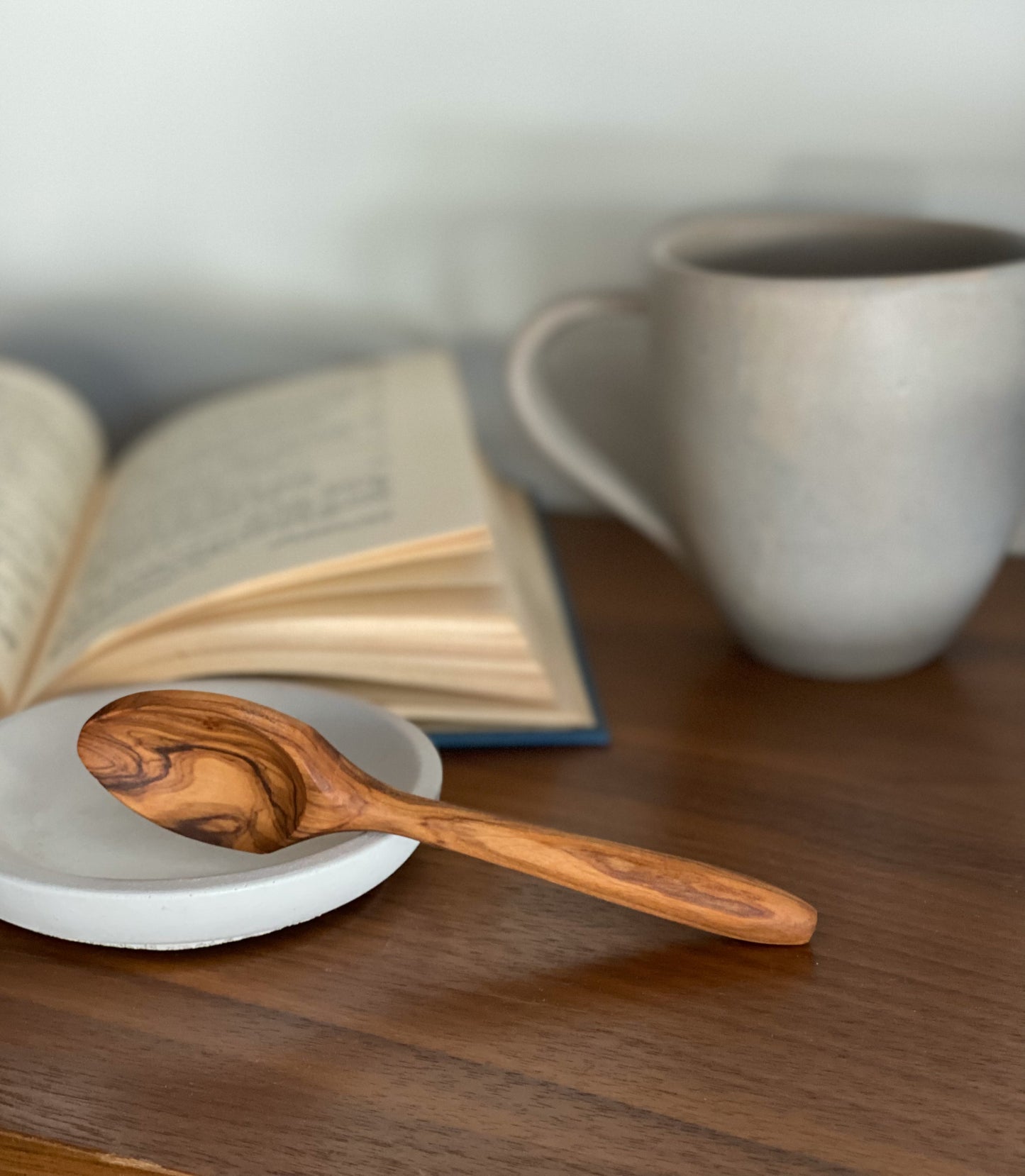 Olive Wood Mini Spoons 5 inches